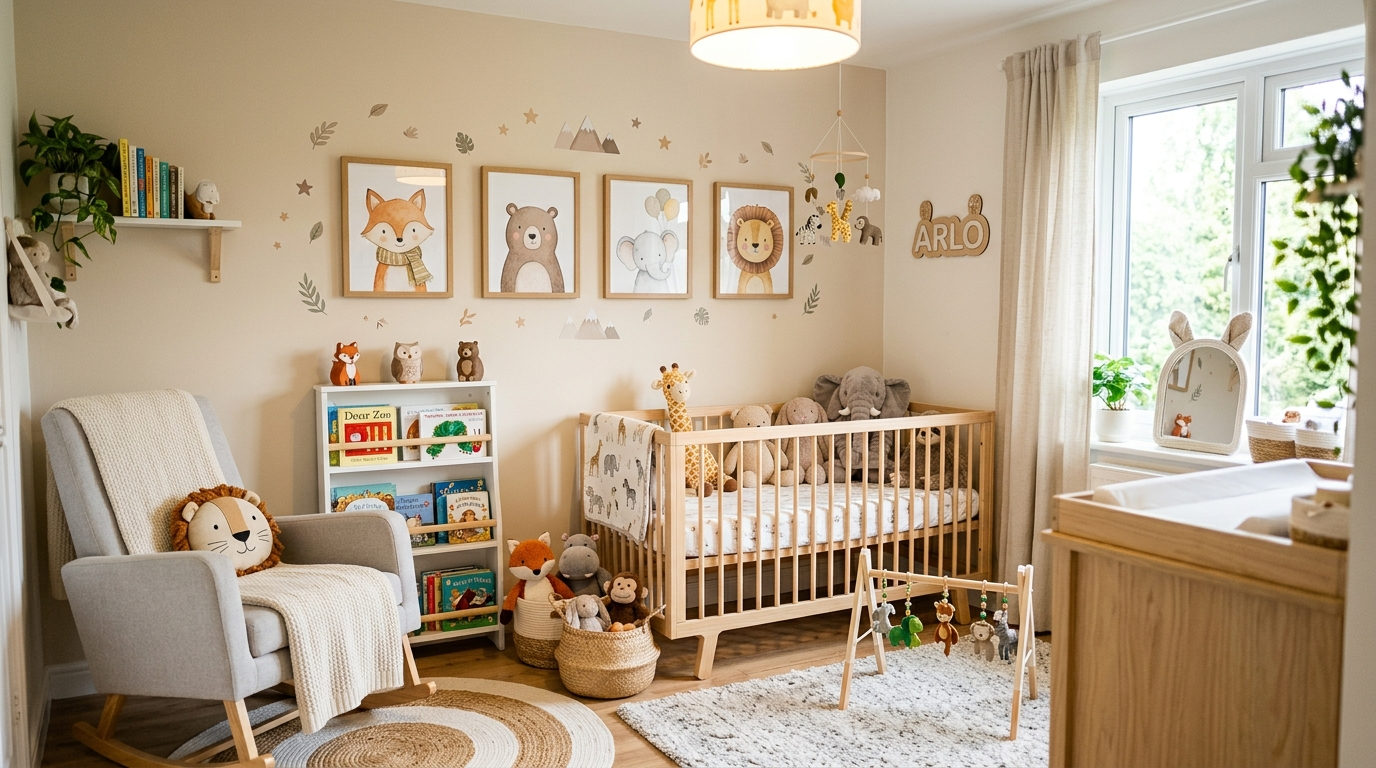 Beautiful Nursery Decor Ideas for a Dream Baby Room idea 7