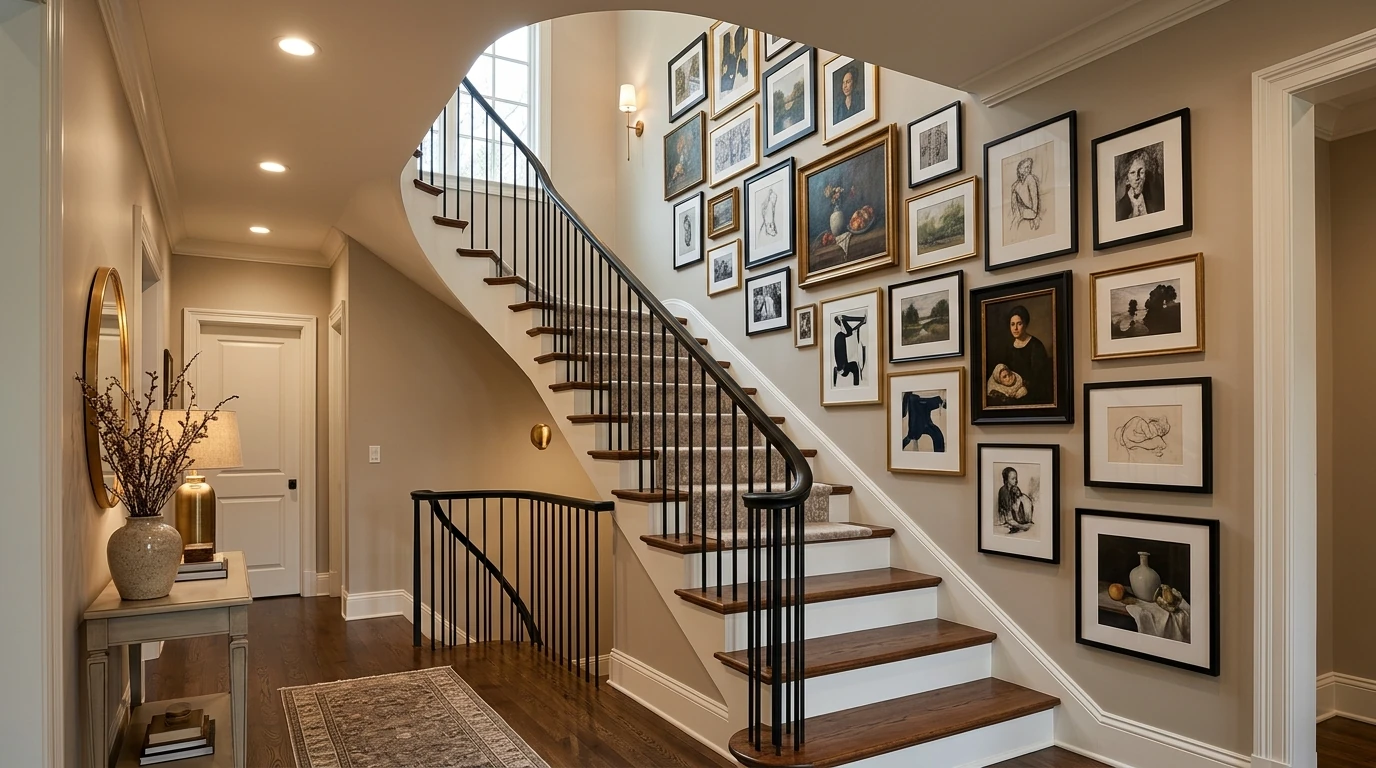 14 Beautiful Staircase Decor Ideas to Elevate Your Entryway