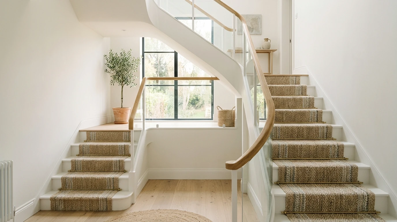 Beautiful Staircase Decor Ideas to Elevate Your Entryway idea 2