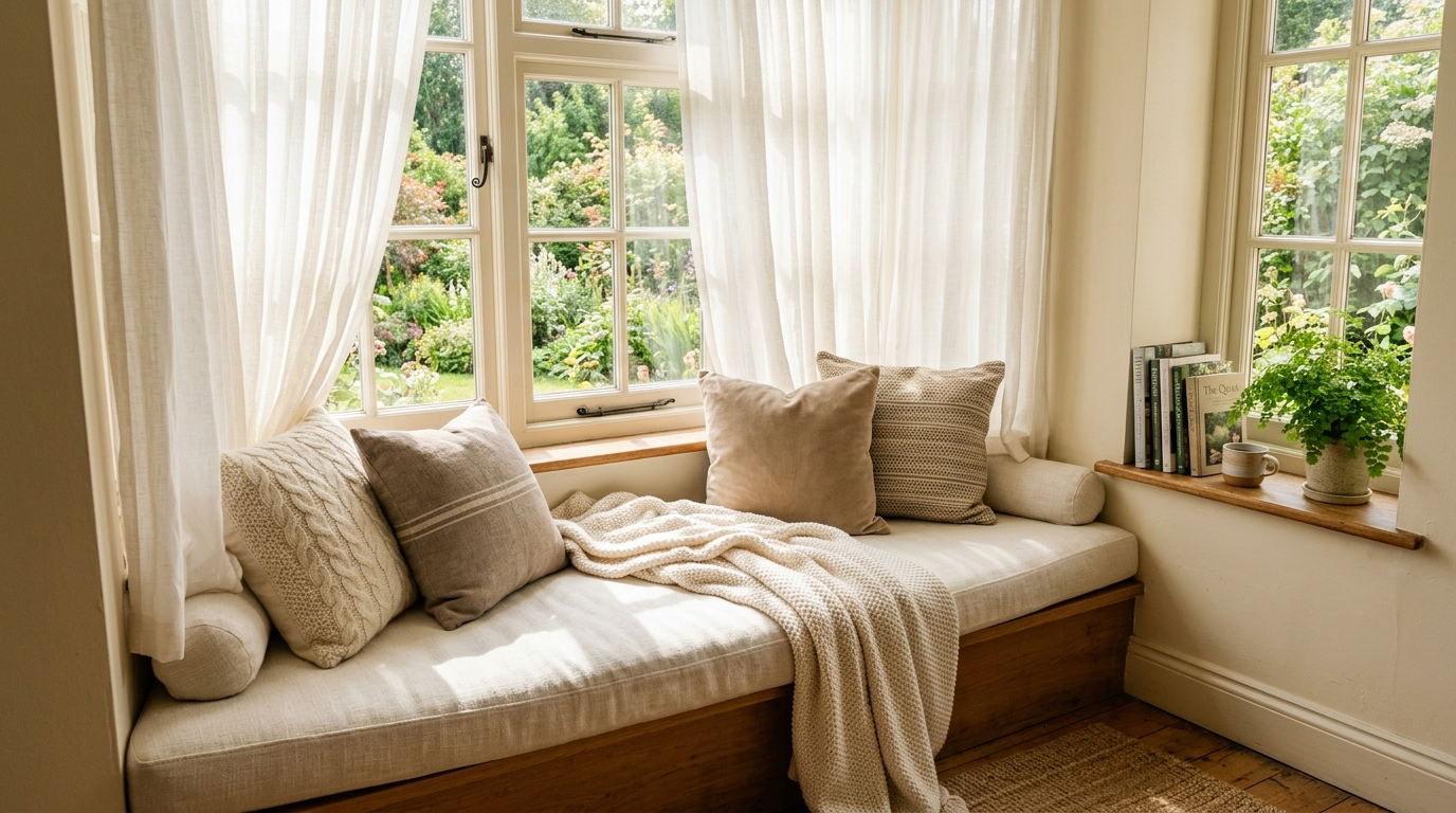 13 Beautiful Window Seat Ideas for Cozy Corners