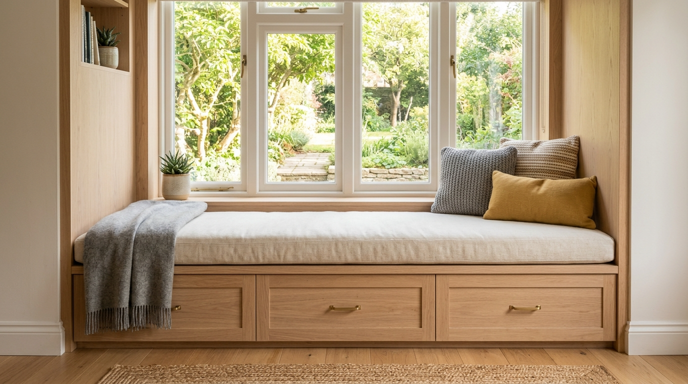 Beautiful Window Seat Ideas for Cozy Corners idea 2