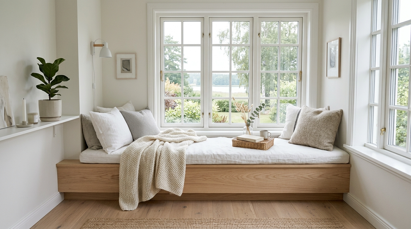 Beautiful Window Seat Ideas for Cozy Corners idea 7