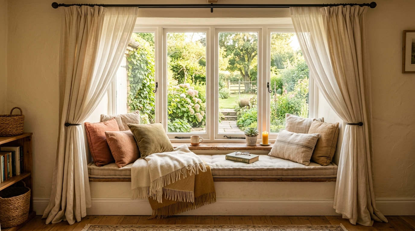 Beautiful Window Seat Ideas for Cozy Corners idea 11