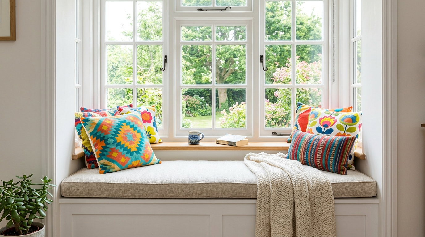 Beautiful Window Seat Ideas for Cozy Corners idea 12