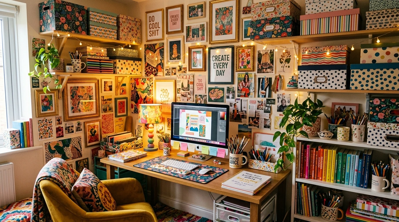 Bold Cozy Maximalism Ideas for Colorful and Vibrant Spaces idea 10