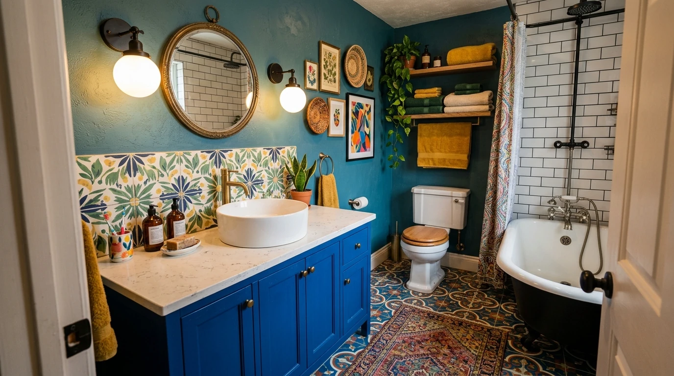 Bold Cozy Maximalism Ideas for Colorful and Vibrant Spaces idea 12