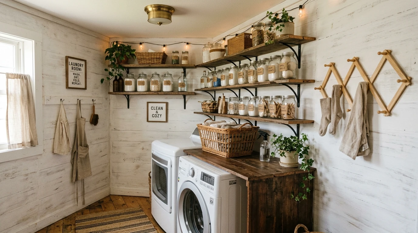 Budget small laundry makeover 5