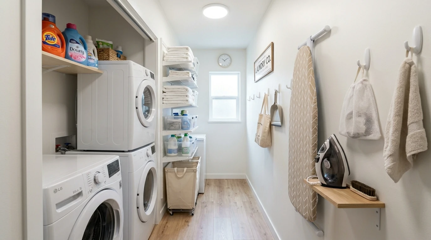 Budget small laundry makeover 6