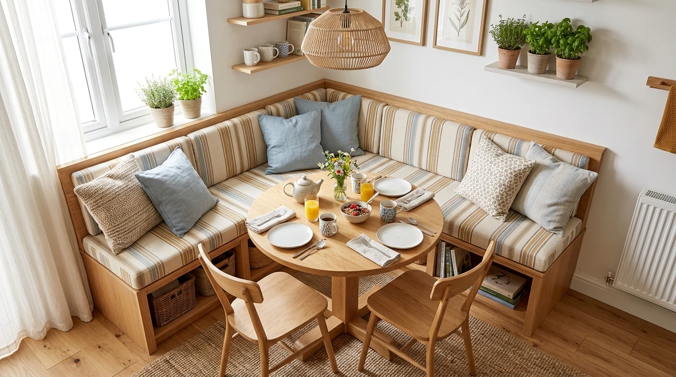 Charming Breakfast Nook Ideas for Cozy Morning Meals idea 4