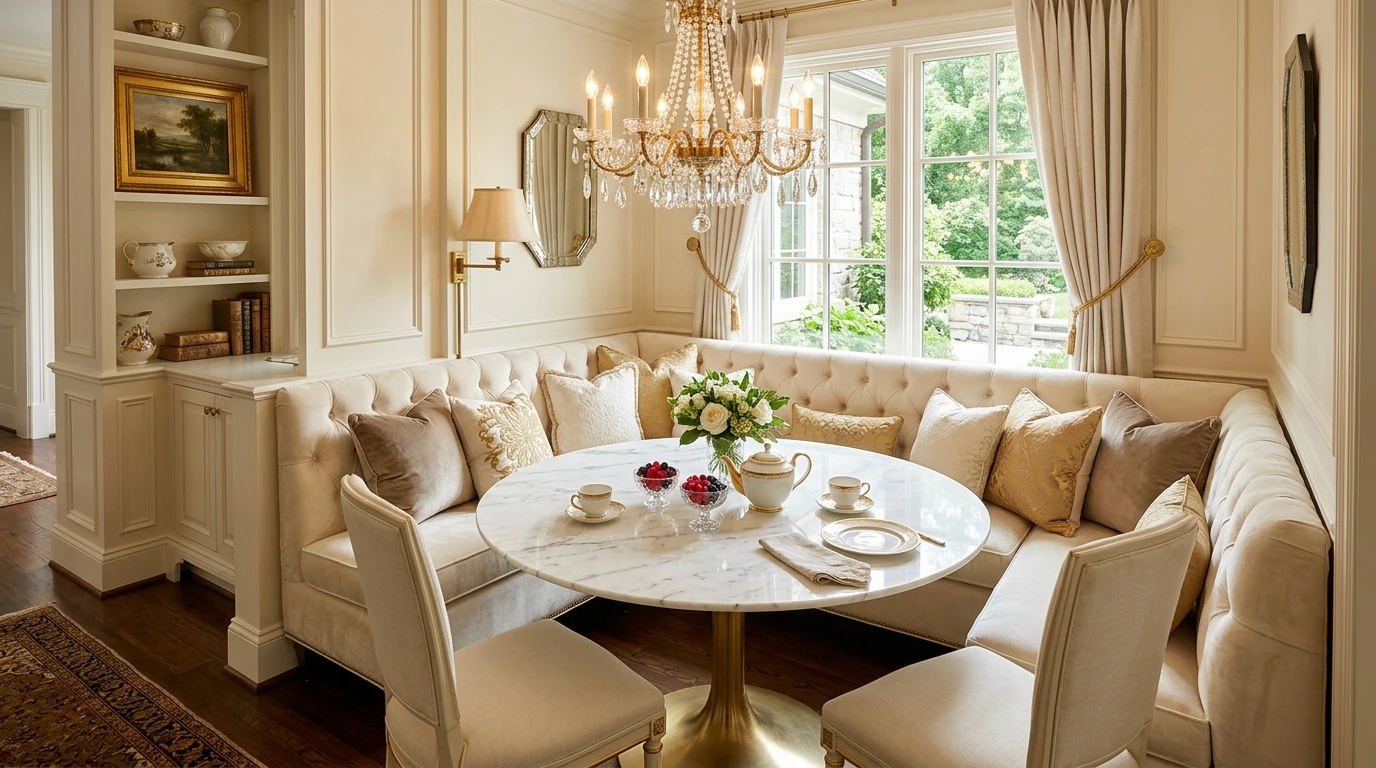 Charming Breakfast Nook Ideas for Cozy Morning Meals idea 8