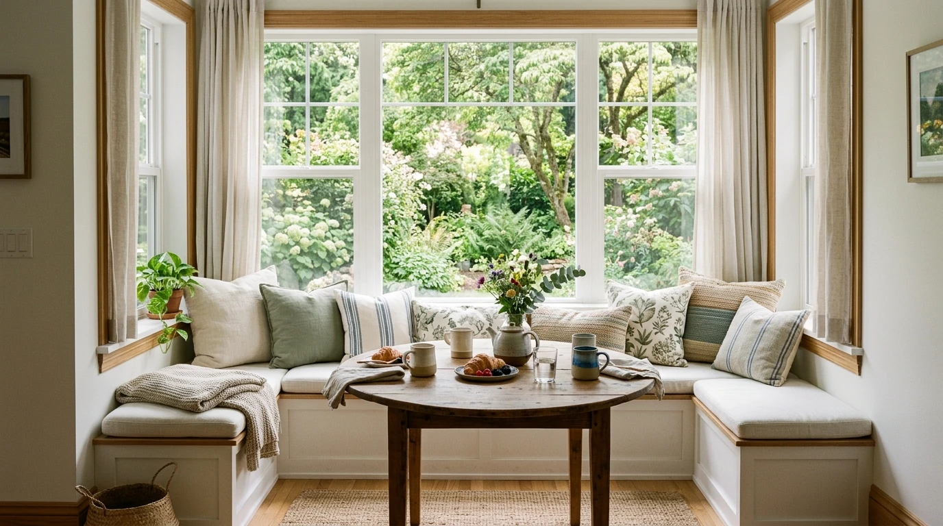 Charming Breakfast Nook Ideas for Cozy Morning Meals idea 9