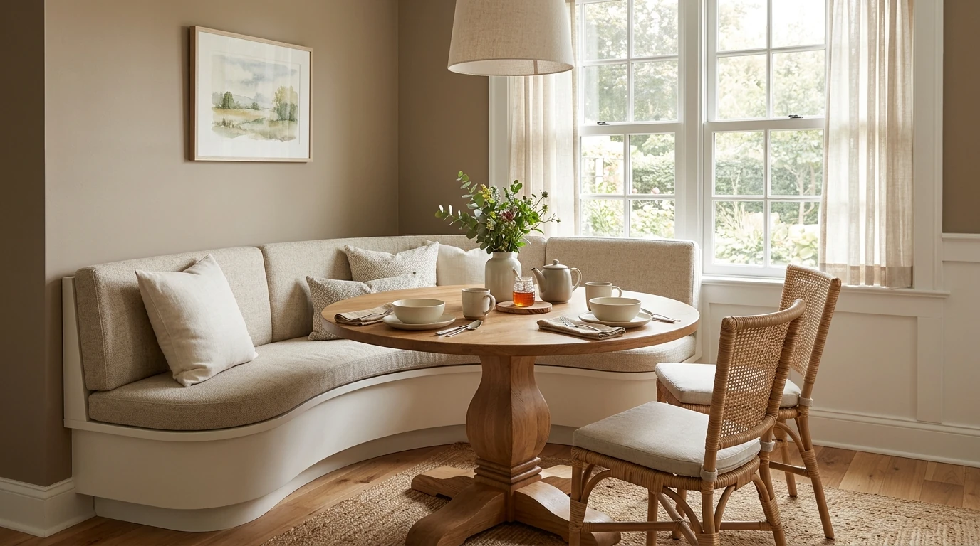 Charming Breakfast Nook Ideas for Cozy Morning Meals idea 11