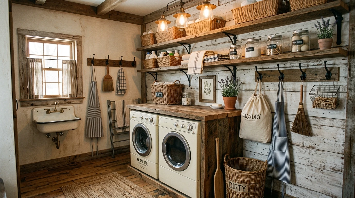 Farmhouse laundry idea 2