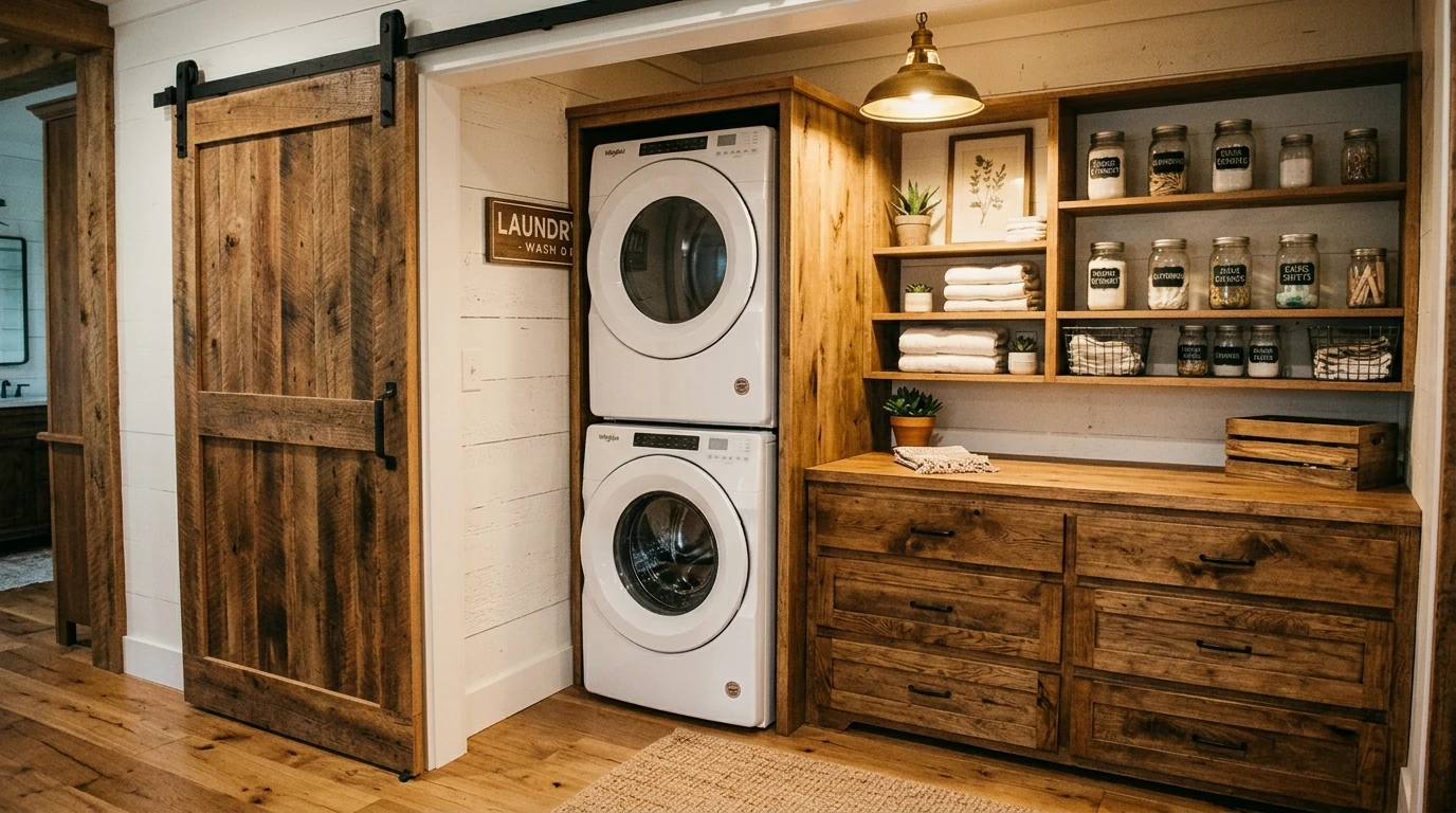 Farmhouse laundry idea 4