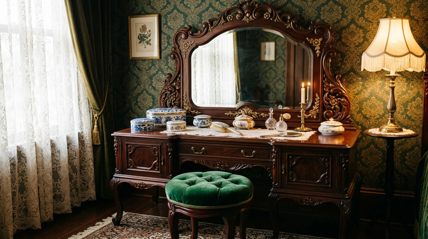 Vintage vanity idea 2