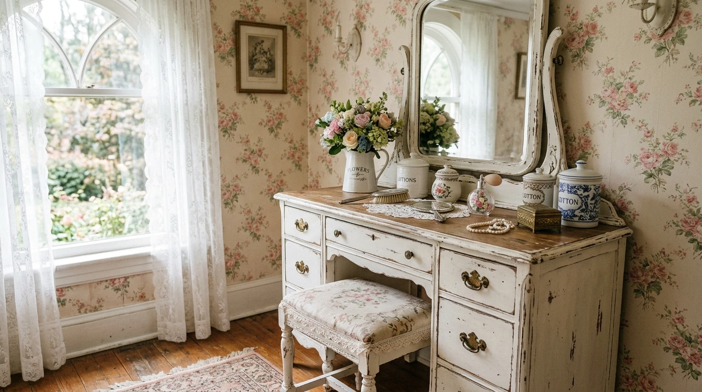 Vintage vanity idea 3