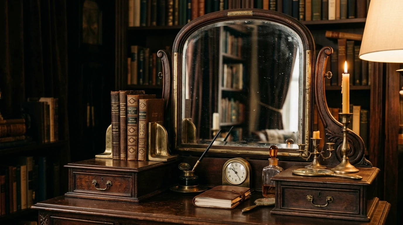 Vintage vanity idea 9
