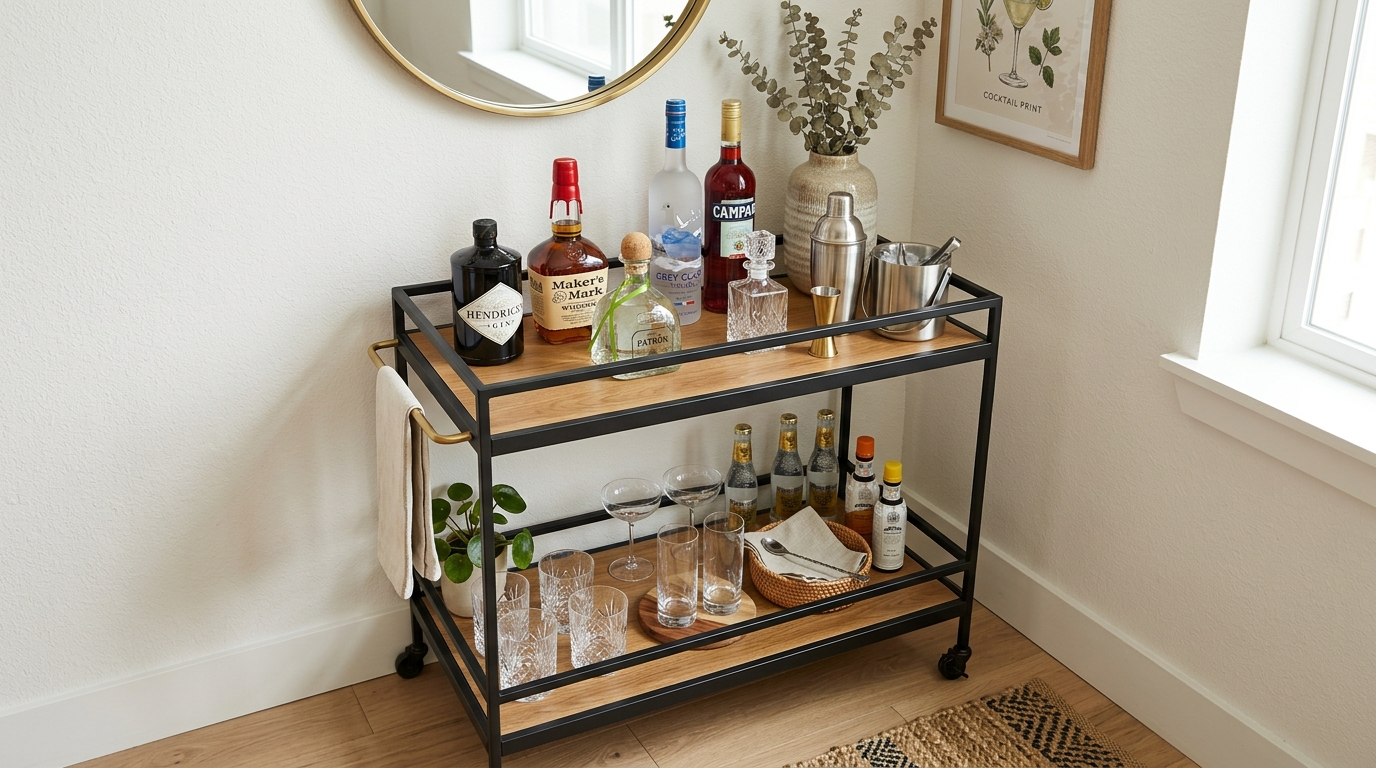 Chic Home Bar Setup Ideas for Stylish Entertaining idea 4