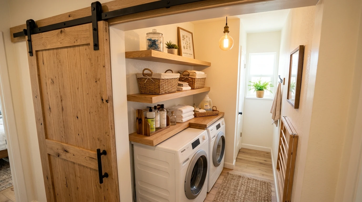 Narrow laundry room idea 3