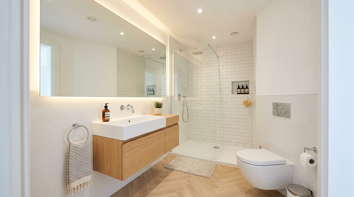 14 Clever Tiny Bathroom Ideas That Are Big on Style