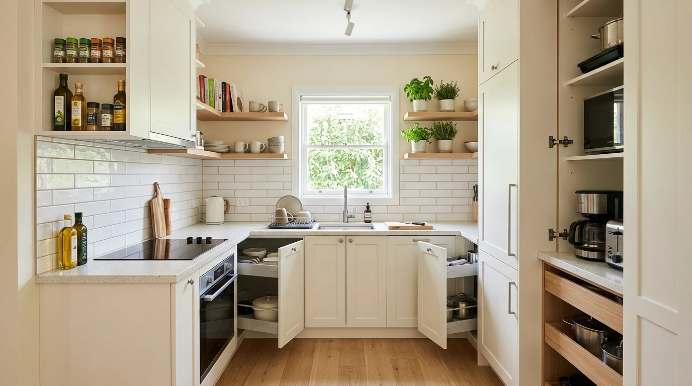 U-shaped kitchen idea 3