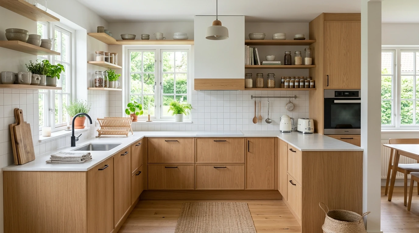 U-shaped kitchen idea 4