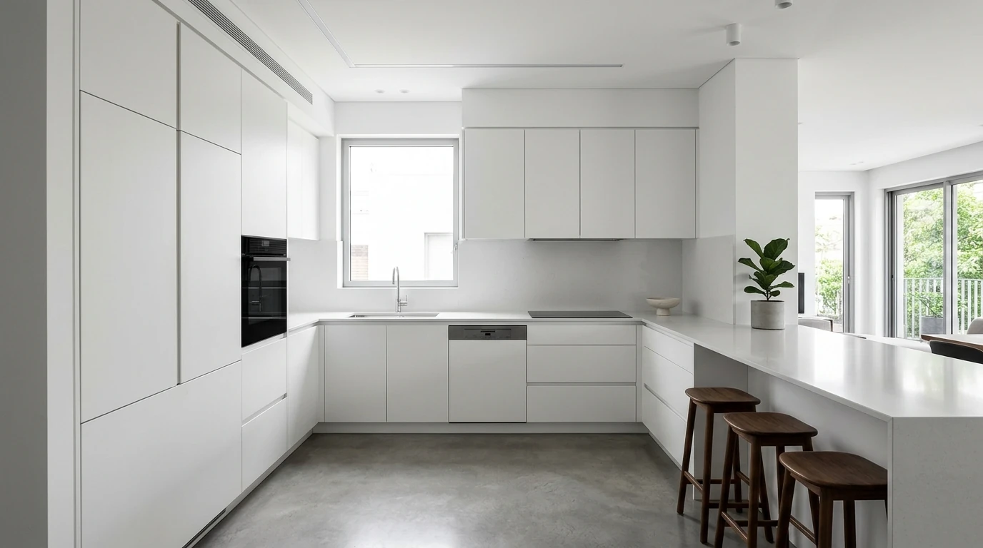 U-shaped kitchen idea 8