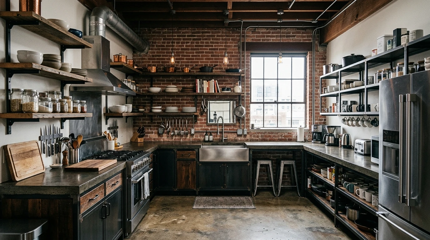 U-shaped kitchen idea 9