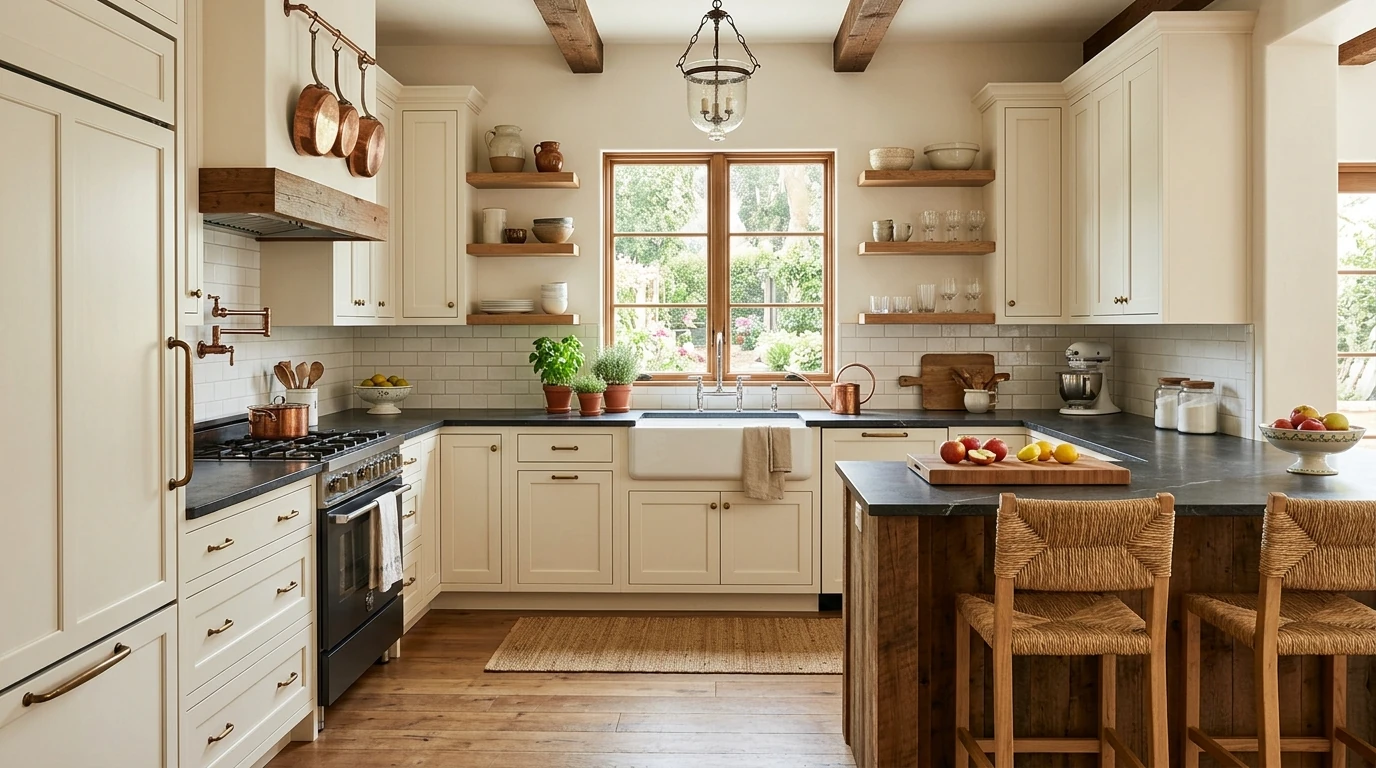 U-shaped kitchen idea 11