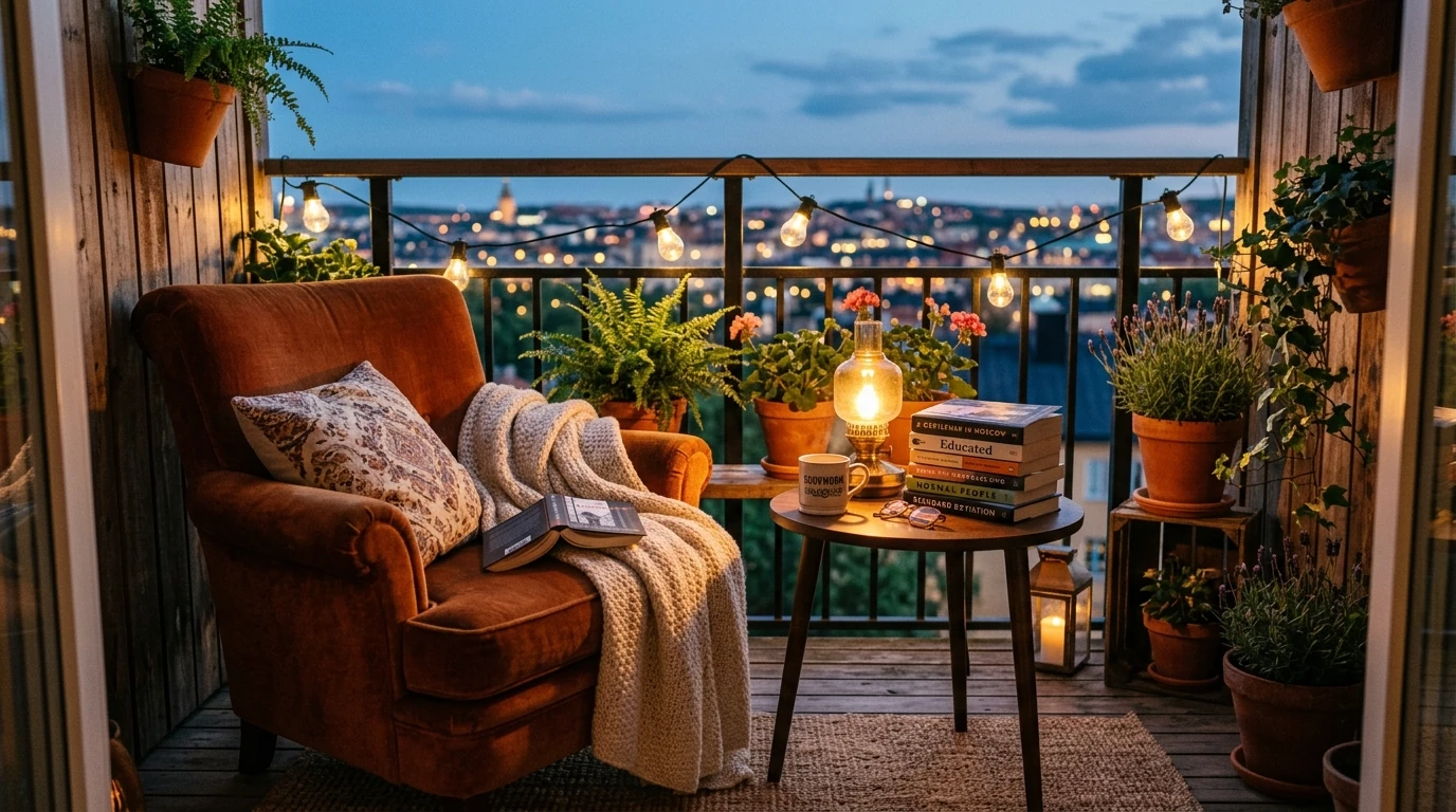 Cozy Balcony Decor Ideas for Small Outdoor Spaces idea 7