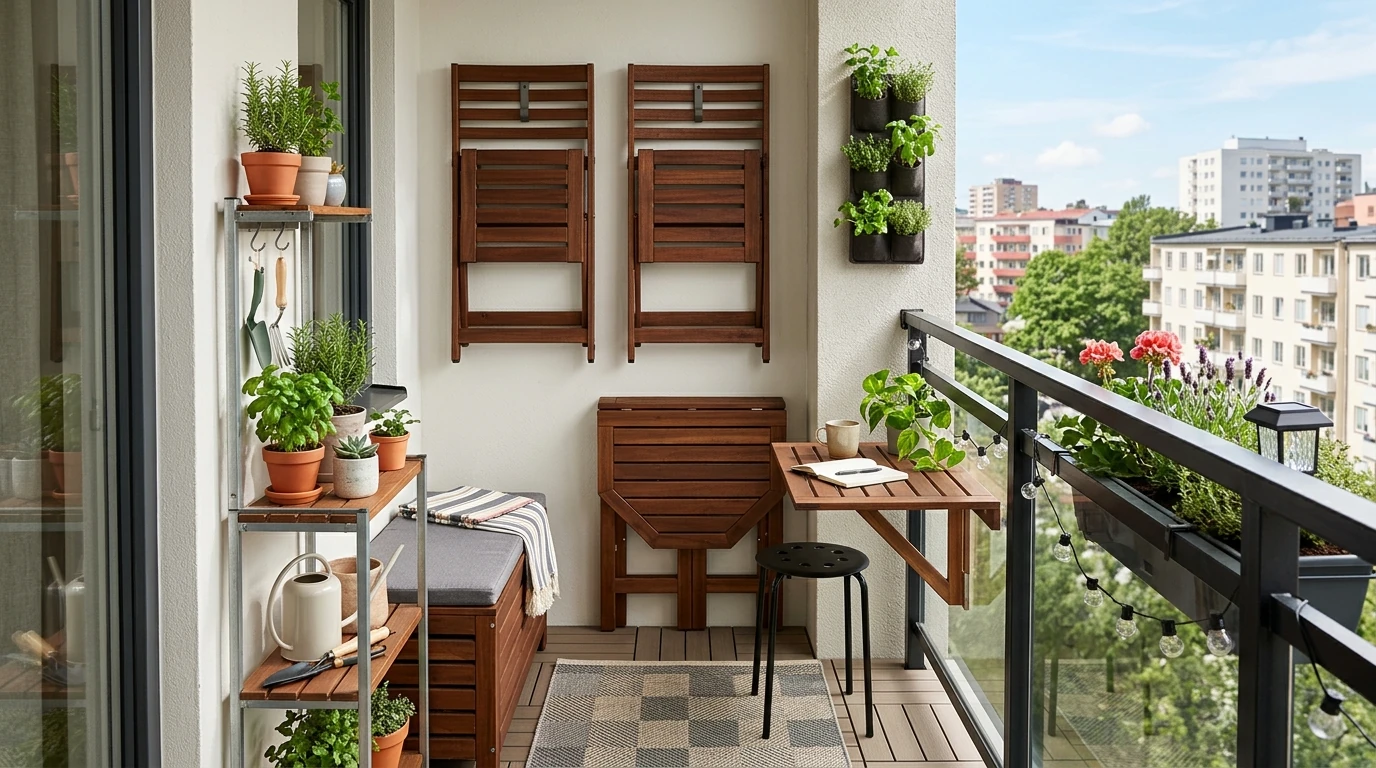 Cozy Balcony Decor Ideas for Small Outdoor Spaces idea 13