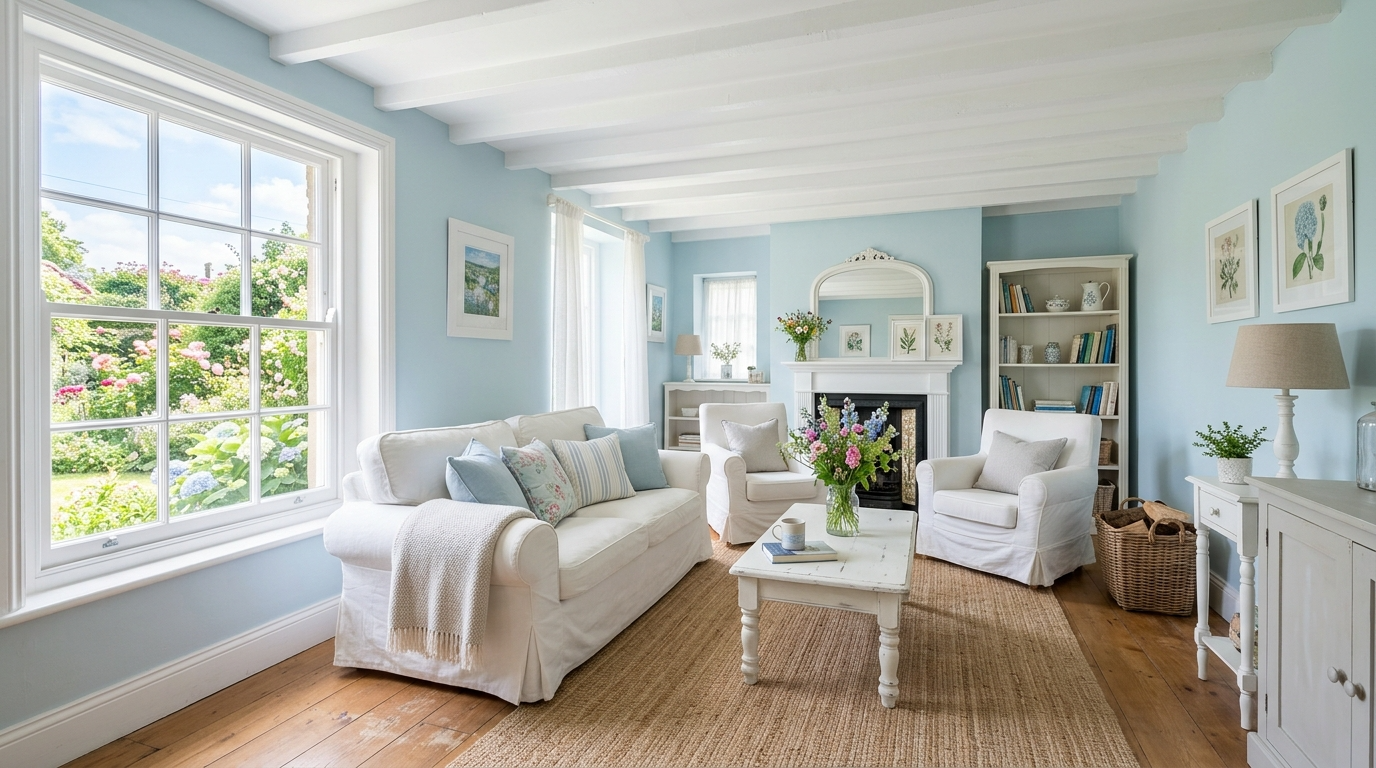 Cozy Cottage Living Room Ideas with Charming Character idea 5