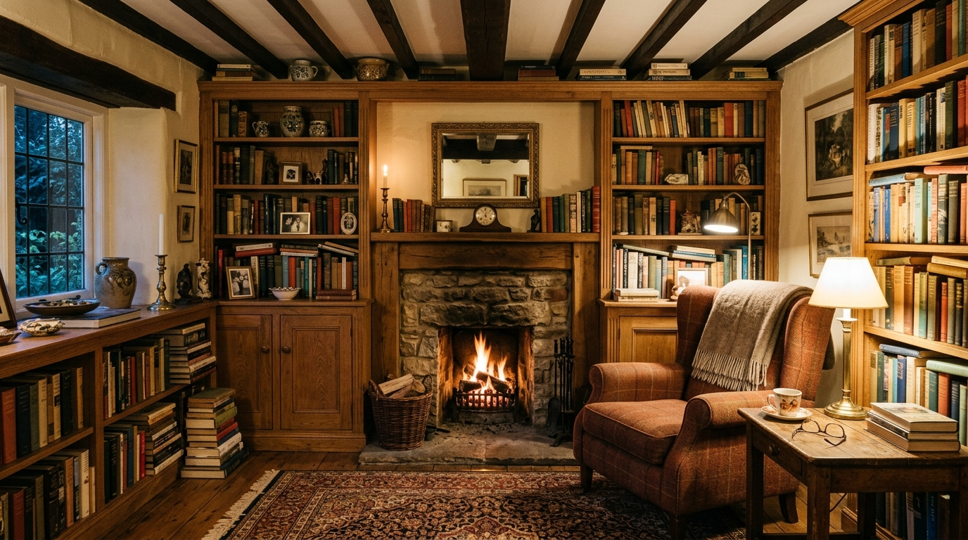Cozy Cottage Living Room Ideas with Charming Character idea 7