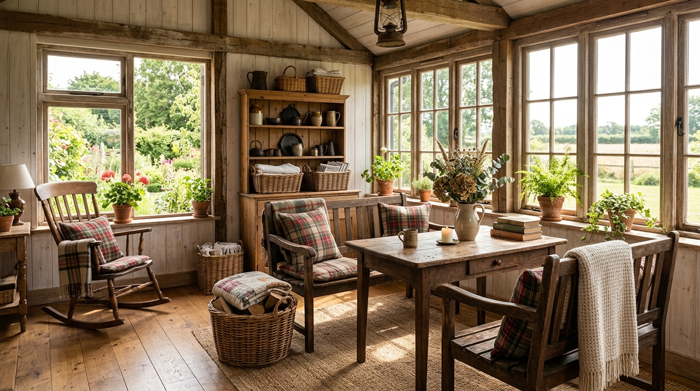 Cozy Sunroom Ideas Filled with Natural Light idea 4