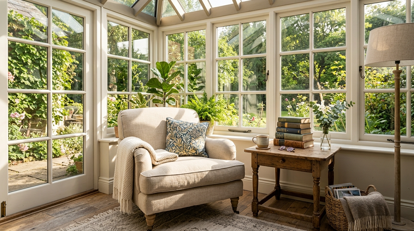 Cozy Sunroom Ideas Filled with Natural Light idea 5
