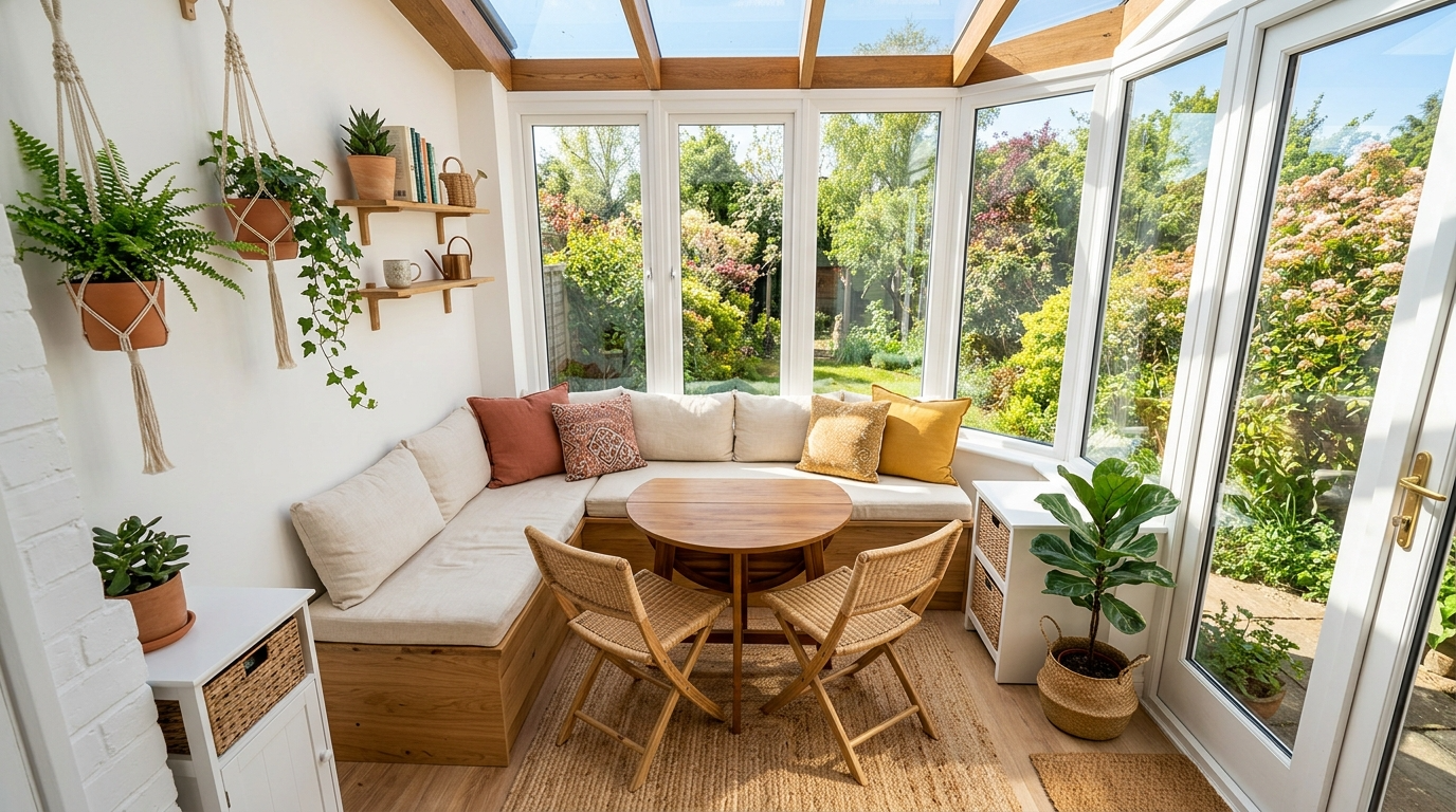 Cozy Sunroom Ideas Filled with Natural Light idea 12