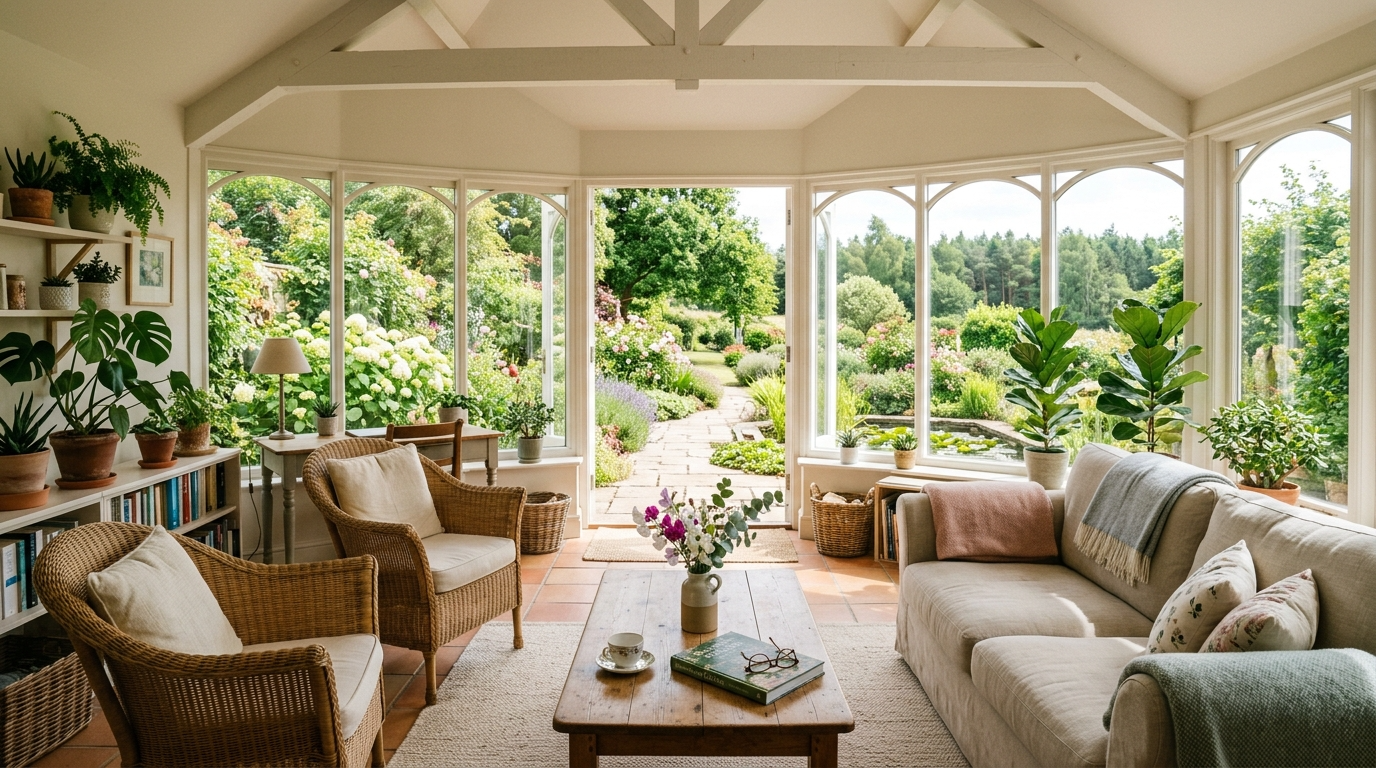 Cozy Sunroom Ideas Filled with Natural Light idea 15