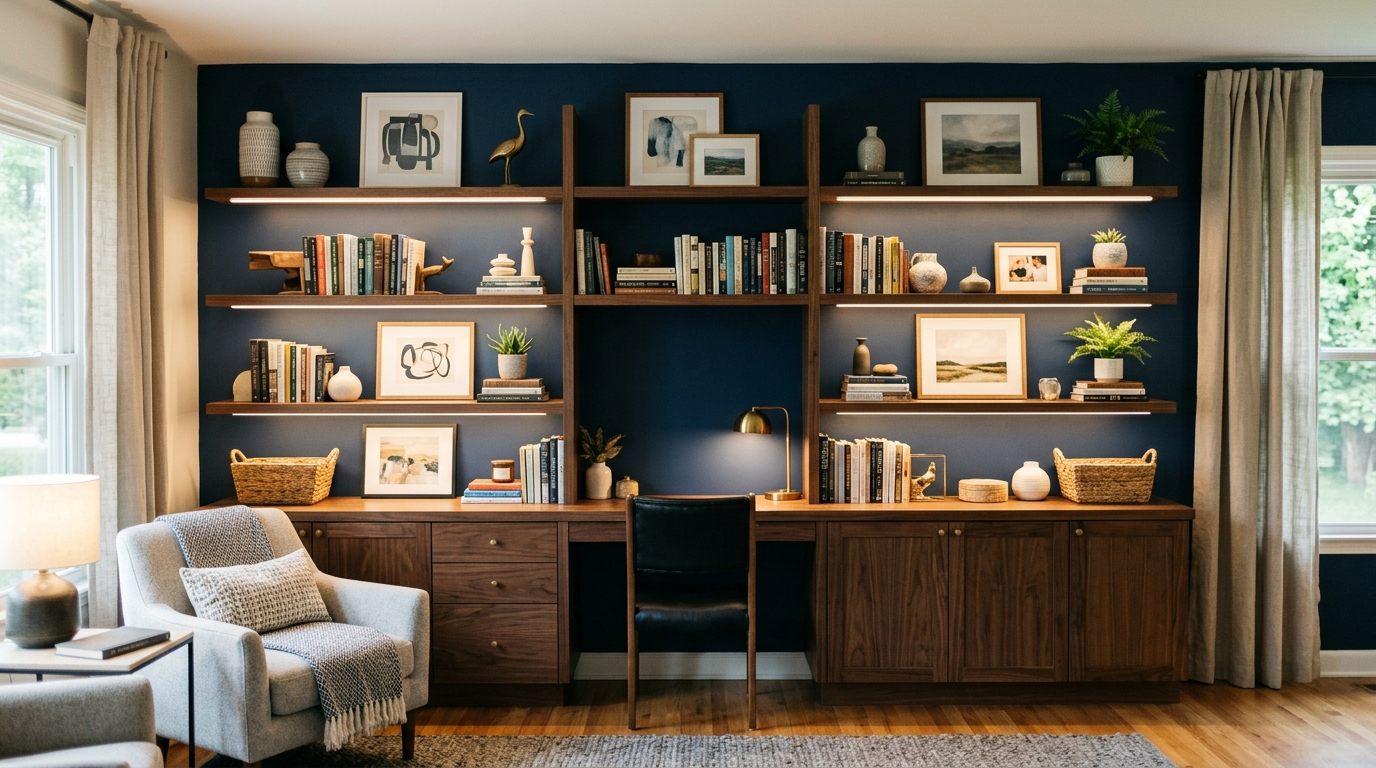Creative Accent Wall Ideas to Transform Any Room idea 13