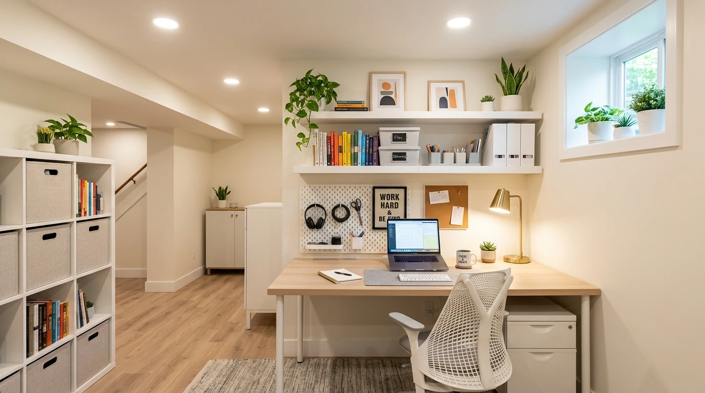 Creative Basement Remodel Ideas for Extra Living Space idea 6