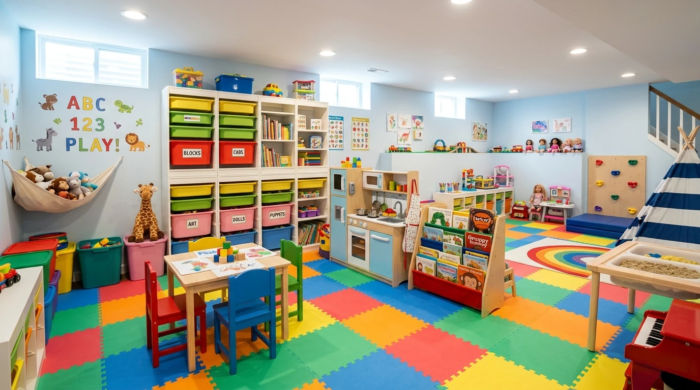 Creative Basement Remodel Ideas for Extra Living Space idea 8