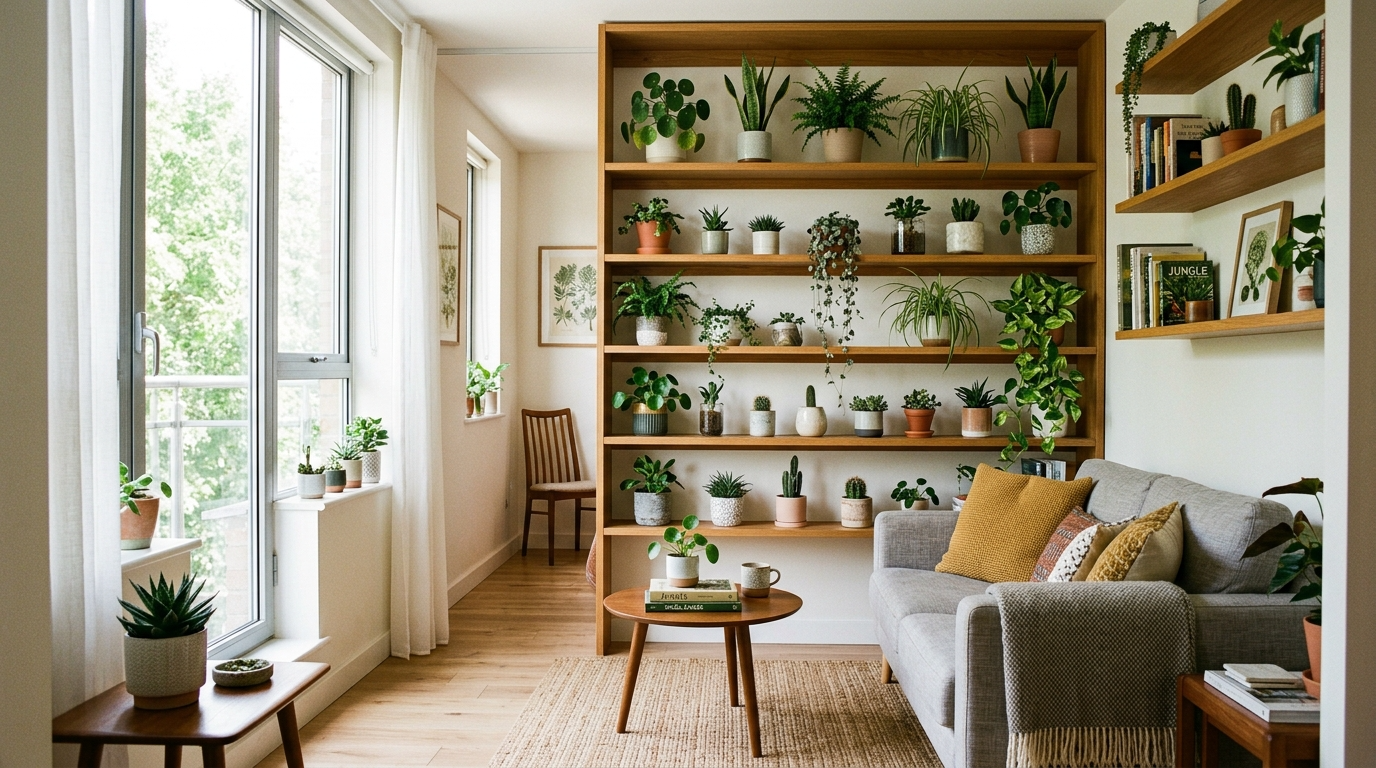 Creative Indoor Plant Decor Ideas for Fresh Interiors idea 11