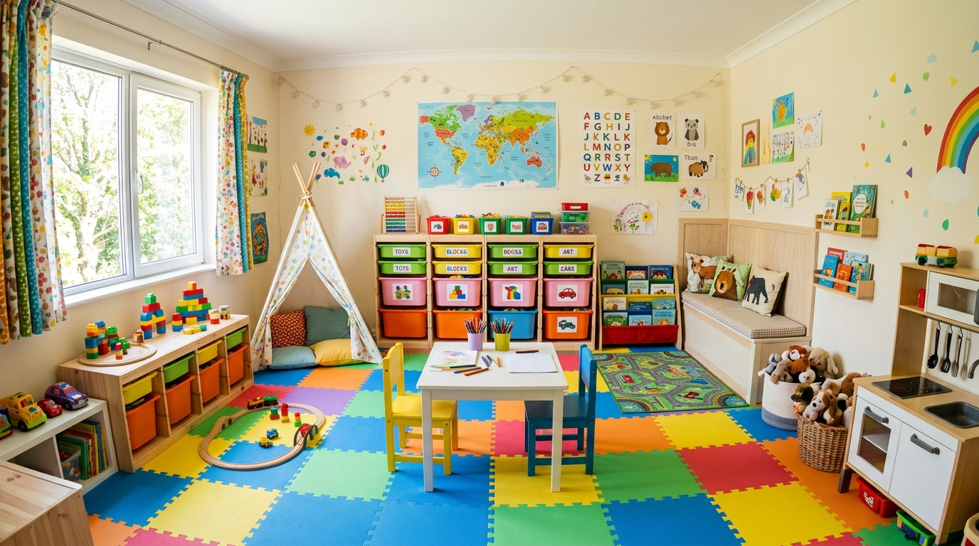 15 Creative Kids Playroom Ideas for Fun and Function