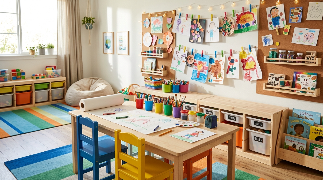 Creative Kids Playroom Ideas for Fun and Function idea 6