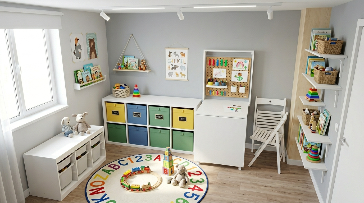 Creative Kids Playroom Ideas for Fun and Function idea 8