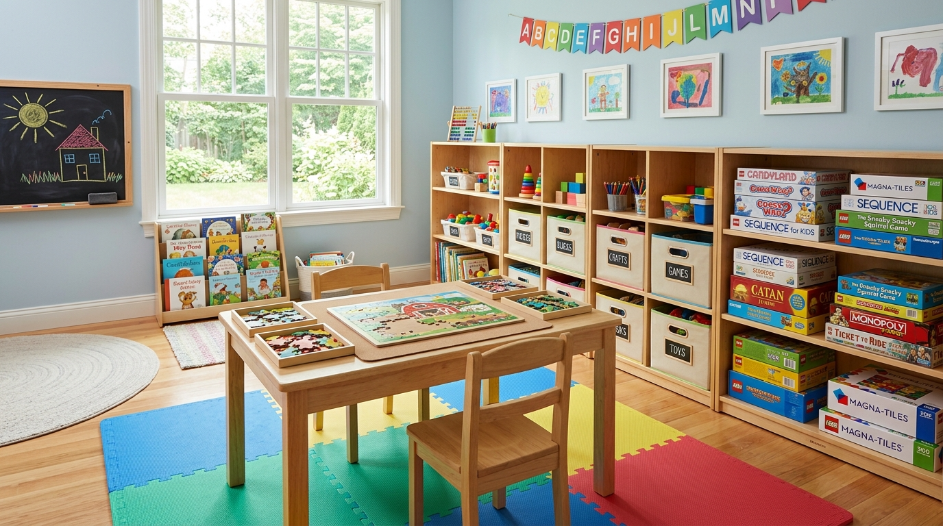 Creative Kids Playroom Ideas for Fun and Function idea 10