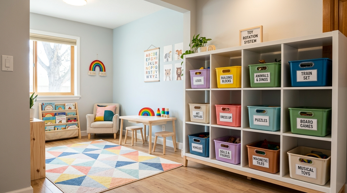 Creative Kids Playroom Ideas for Fun and Function idea 13
