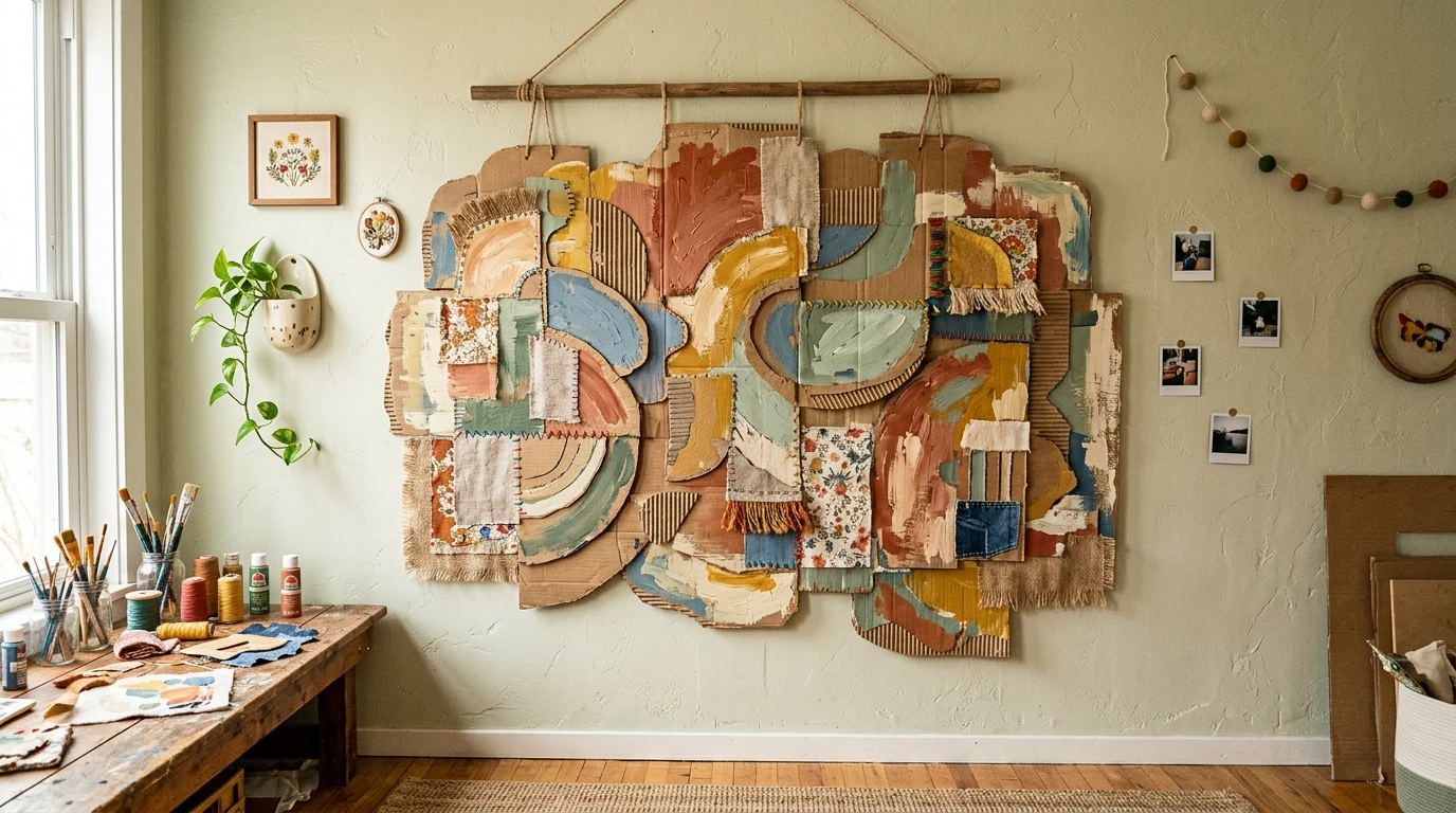 Creative Wall Crafts You Can Easily Make at Home idea 13