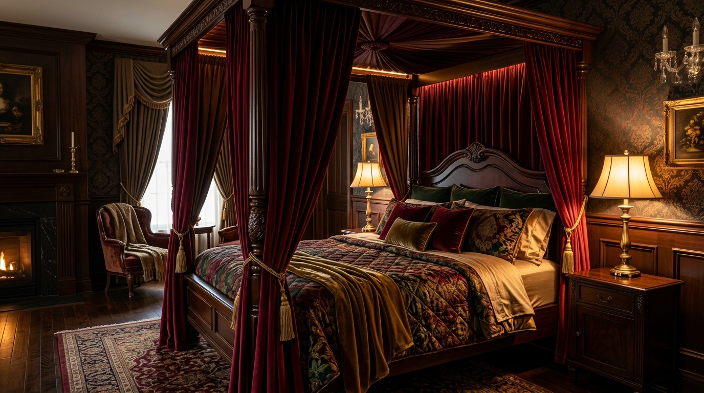 Dreamy Canopy Bed Ideas for a Luxurious Bedroom Feel idea 2