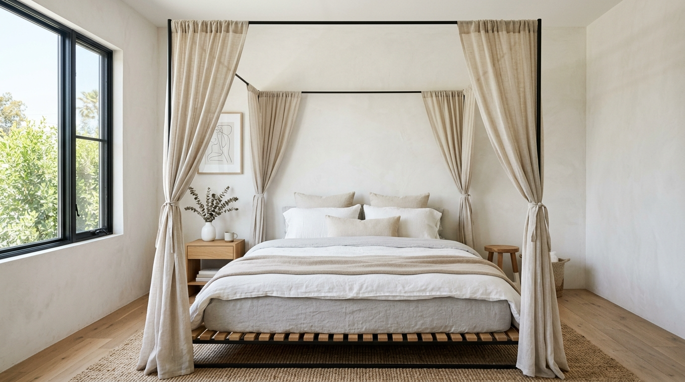 Dreamy Canopy Bed Ideas for a Luxurious Bedroom Feel idea 3