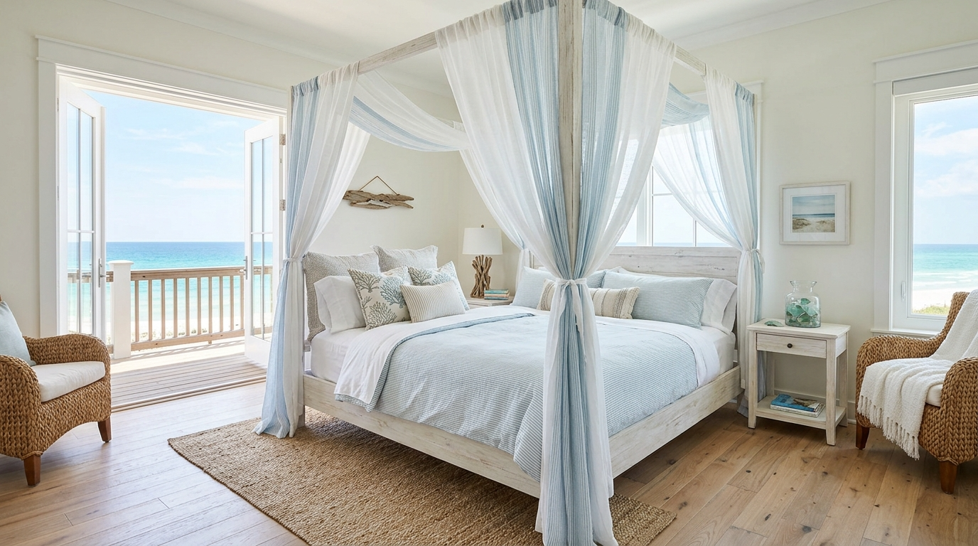 Dreamy Canopy Bed Ideas for a Luxurious Bedroom Feel idea 7